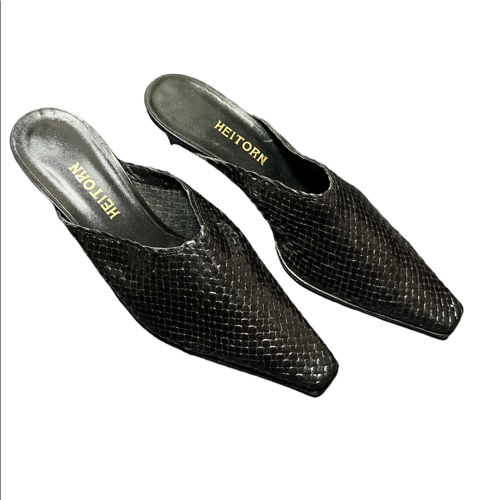 Plumers Menorca Woven Leather Mule size 39 - Picture 2 of 9